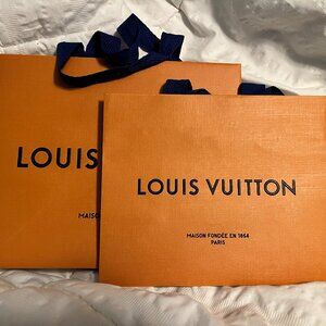 Louis Vuitton shopping bags x2 (Small and Medium) NEW